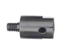 1 mandrin d'accouplement de lame de scie pour arbre de moteur M6, compatible avec 3 tailles de 175 mm à 8 mm, manchon en métal (6 mm)