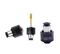1 mandrin de taraudage GT12 compatible avec les porte-outils de taraudage MT2, MT3, MT4, SK40, HSK63, BT30, BT40, BT50 et NT30.(GT12-M6(6.3-5) ISO)