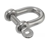 1 Manille Droite Forgée Axe Imperdable 12 mm - Inox A4 - D-Work