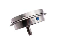 1 manomètre à vide positif/négatif à bande axiale Y150BF-ZT-0.1-60 MPa, soudé, en acier inoxydable 316, for applications gaz, pétrochimie et électricité.(1l2 NPT,16MPA)