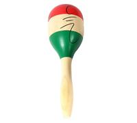 1 maracas en bois pour amateurs de percussion, hochets en bois dur, instruments de percussion, shaker