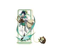 1 marque-page en métal avec chaîne en forme de figurine Genshin Impact (Wenti)