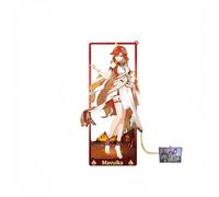 1 marque-page en métal Genshin Impact Natlan avec chaîne pour les fans de jeu (Mavuika 2)