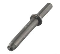 1 marteau à rivet pneumatique pour rivets creux et solides, kit de 8 burins à air comprimé avec acier à haute teneur en carbone traité thermiquement (tête semi-creuse de 5 mm)