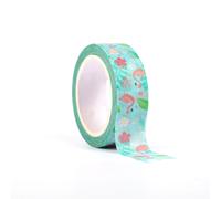 Graine créative Masking tape Flamant Rose 1,5 cm x 10 m