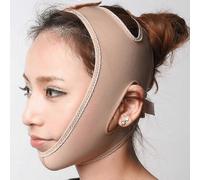 1 Masque Amincissant Anti-Rides Pour Le Visage, Le Menton Et Les Joues, Ceinture Fine, Couleur Chair (M)