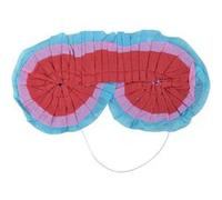 1 Masque bandeau pour Piñata bleu, rouge et fuchsia REF/82089 fuchsia, bleu et rouge
