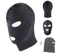 1 masque de sommeil complet à capuche pour femmes hommes adultes usage professionnel techwear esthétique sensorielle privation