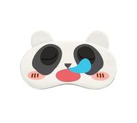 1 masque de sommeil en coton avec motif dessin animé mignon et amusant pour les yeux, masque de sommeil pour les yeux, bandeau pour les yeux pour enfants (15)