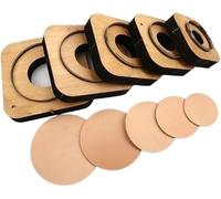 1 Matrice De Découpe De Cuir Pc, Multi-diamètre 25-120mm, Outil De Coupe De Poinçon De Forme Ronde, Règle en Acier Japonais Découpée, Matrice De Bois Découpée pour L’artisa, 95MM