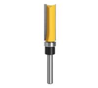 1 mèche à queue de 6 mm, affleurer, droite, fraise mortaiser for charnière, bois(6x12.7x38mm)