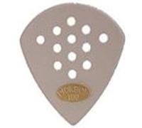 1 Mediator PickBoy PB45MCWP - Pos-A-grip meta carbonate blanc argenté- 1,0 mm