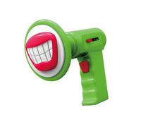 1. Mégaphone portable avec changeur de voix avec 6 modes sonores pour les farces, les fêtes et les activités de plein air pour enfants/adultes amplificateur de voix avec microphone changeur de voix