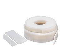 1 mètre de bande d'étanchéité en caoutchouc de silicone blanc largeur 10/15/20/30/40/50mm d'épaisseur 2/3/5mm joint d'étanchéité anti-dérapant résistant à la chaleur ( Size : 1 Meter , Color : Width 2