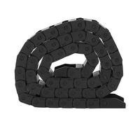 1 mètre R18 Noir Nylon Câble Glissière Chaîne Fil Support pour imprimante 3D CNC Machine 10x20mm