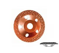 1 meule assiette au carbure sur surface bombée Ø115mm Grain gros BOSCH 2608600178