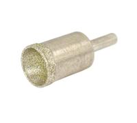 1 meule de polissage en forme de boule de diamant 3-26 mm, grain 150/400, ambre jade(25mm,Coarse P150)