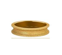 1 Meule De Polissage Ronde Diamantée Brasée Sous Vide À Sec, Diamètre D'alésage De 20 Mm, For Bordures En Céramique, For Carrelage, Quartz, Marbre, Granit, Pierre(10mm)