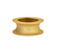 1 Meule De Polissage Ronde Diamantée Brasée Sous Vide À Sec, Diamètre D'alésage De 20 Mm, For Bordures En Céramique, For Carrelage, Quartz, Marbre, Granit, Pierre(25mm)