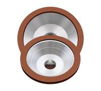 1 meule diamantée en résine en forme de bol - 100 mm/125 mm/150 mm for l'affûtage et le meulage de précision des couteaux(800Grit D125x10x5mm)