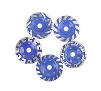 1 Meule Diamantée Turbo De 5 Pouces For Meulage, Polissage, Nettoyage, Meulage De Surface, Granit, Béton, Pierre, Ciment(16T)