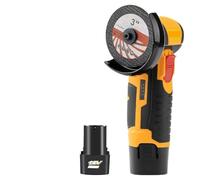 1 Meuleuse d'angle électrique Micro Lithium-ion sans balais Machine de polissage, découpe et meulage diamantée