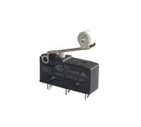 1 micro-interrupteur 6 A 12 V CC DB1C-A1RC à levier à galet SPDT à souder miniature On-Off DB1 Controls Switches
