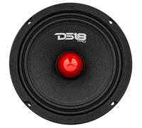 1 MIDRANGE Compatible avec DS18 Pro-GM6.4B Haut-Parleur 16,5 cm 165 mm 6,5" diamètre 140 Watts rms et 480 Watts Max 4 ohms sensibilité 95 DB + Sticker Cadeau, 1 pièce
