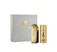 1 Million Eau De Toilette 100 ml Gift Set - Perfume Gift Set, Long-Lasting, For Men, Woody, Gold, Suitable For Gifting Verre