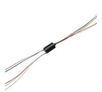 1 mini bague collectrice conductrice de diamètre 6/6,5/7,5 mm, 2/4/8/12 canaux, 1 A, 2 A, for drone RC, ancre, moteur sans balais, bague collectrice rotative(Dia 12.4mm 8CH 2A)