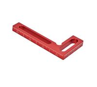 1 mini carré de positionnement à 90 degrés, aluminium impérial résistant à la corrosion pour le travail du bois et l'alignement des joints carrés