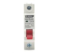 1 mini disjoncteur de protection de batterie MCB 1P 12 V 24 V 48 V 36 V DC DZ47 DC (taille : 1P, couleur : 6A)(25a)