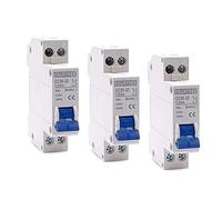 1 mini disjoncteur DPN DZ30 230 V 1P + N MCB 10 A 16 A 20 A 25 A 32 A Capacité de rupture de rail de plomb 4,5 KA (taille : 32 A)(10A)