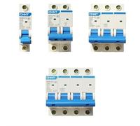 1 mini-disjoncteur DZ47 NXB-63 1P 2P 1-63A, interrupteur d'air domestique de type C(3 Years,1P)