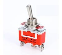 1 mini interrupteur à bascule série E-TEN, contact argenté, broche en cuivre, 12 mm, interrupteur à bascule 10 A 380 VCA/15 A 250 V E-TEN302 303(1121 Iron parts)