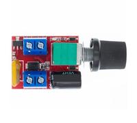 1 mini module de contrôleur de vitesse de moteur PWM DC-DC 4,5 V-35 V 5 A 90 W, régulateur de vitesse, panneau de réglage, interrupteur 12 V 24 V PN35(5A Mini)