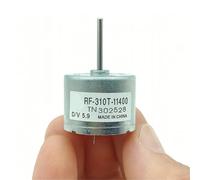 1 mini moteur RF-310T-11400 D/V 5.9 Mini RF-310 3,7 V 5 V 6 V 7300 tr/min Mini moteur rond de 24 mm de long arbre de 17 mm pour lecteur CD DVD