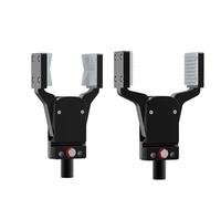 1 mini pince robotique pneumatique avec capteur en forme d'arc et grande ouverture(MNA-H35)