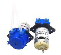 1 mini pompe péristaltique 12 V, micro-pompe auto-amorçante, pompe à liquide réversible for aquarium et laboratoire, avec dosage.