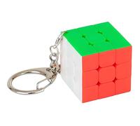 1 mini porte-clés Rubik's Cube, Porte-clés, Puzzle Magique Jouets pour Enfants Adultes, Puzzle professionnel à combinaison de couleurs,jouets anti-stress