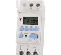 1 minuterie numérique programmable AHC30A 30A sur rail DIN, 2 fils, 7 jours/semaine, avec les tensions d'alimentation 12 V, 24 V, 110 V et 220-240 V.(1NO1NC 24V)