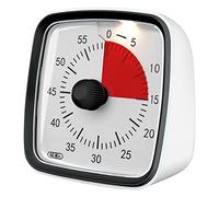 1 minuteur de 60 minutes pour salle de classe, compte à rebours pour enfants et adultes, outil de gestion du temps pour enseigner, noir