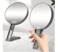 1 Miroir De Maquillage Grossissant Double Face, 5X Et 10X, Design Pliable Portable, Inspection Des P ACCESSOIRES FABRICATION MAISON