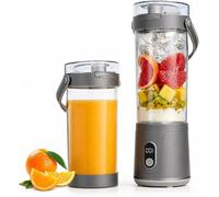 1 Mixeur Portable 500ml, Blender Sans Fil Puissant Avec Écran LCD, Mini Mixeur USB Rechargeable Sans ACCESSOIRES FABRICATION MAISON