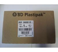 1 ML BD PLASTIPAK SERINGUE 300013 BX100