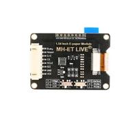1 module d'affichage E-Paper de 1,54", noir et blanc, compatible avec Arduino et Raspberry Pi