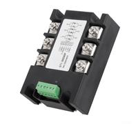 1 module de régulation de tension CA triphasé, régulateur de puissance thyristor 380 V 40 A-150 A régulateur de puissance dissipation de la chaleur, réglage du potentiomètre 10 K (60A)