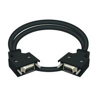 1 module d'interface femelle D-SUB à montage sur rail DIN 14 broches demi-pas/0,05", DSUB, SCSI.(HL-SCSI14-MM-1M)