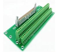 1 module d'interface monté sur rail DIN IDC-64 2x32 broches 0,1" carte de dérivation d'en-tête mâle, bornier, connecteur.(IDC64-M-A1-1)