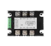 1 module régulateur de tension de relais statique triphasé, régulateur de puissance, thyristor AC380V 25A-400A SSR, entièrement isolé et intelligent(60A)